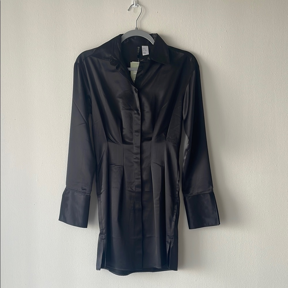 H&M NWT Black Longsleeve Dress